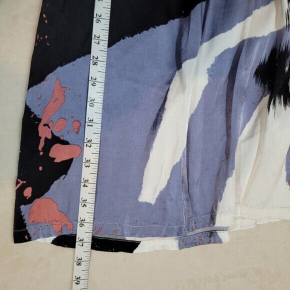 Minimum Paprika Dress in Purple Geometric Print - Size Large‎ - Picture 11 of 12